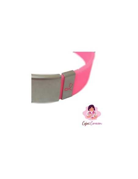 MINI PLACA PARA PULSERA SILICON ID