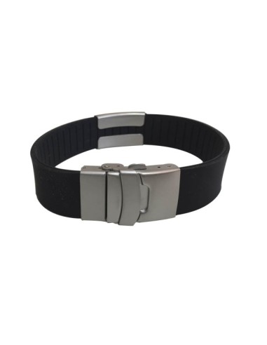 Pulsera ID Negra 2