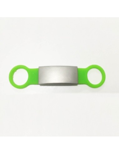 SMALL PET ID Para collar VERDE