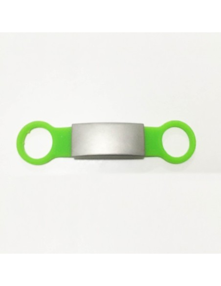 SMALL PET ID Para collar VERDE