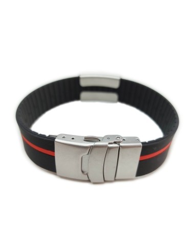 Pulsera ID Negra