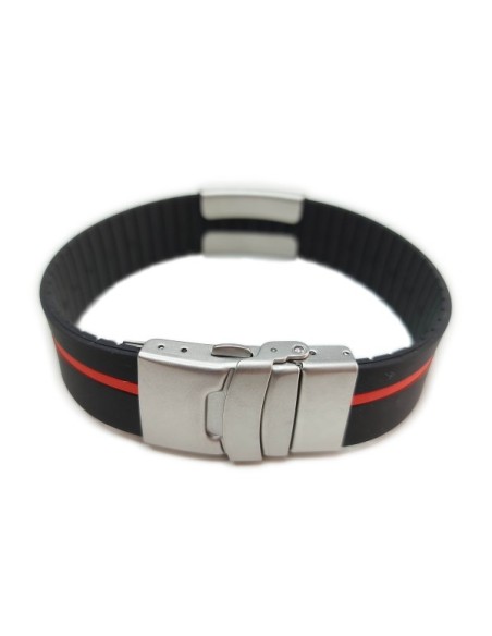 Pulsera ID Negra