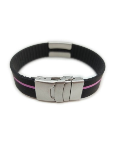 Pulsera ID Negra